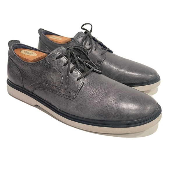 Cole Haan Grandos Mens Leather Plain Toe Oxford Gray Lace Up Sz 10.5 Shoe C27324 main image 12